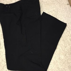 Black dress pants, very comfortable